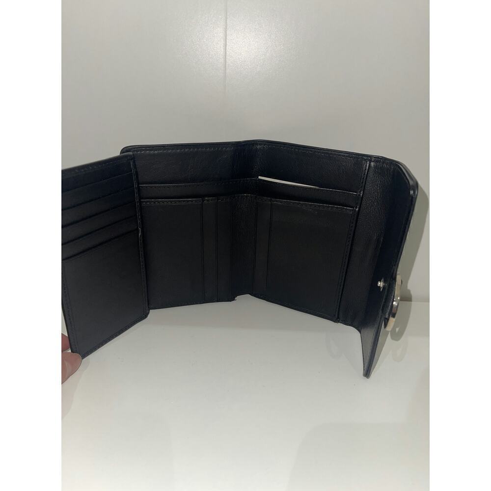 Christian Dior Black and Grey Canvas Wallet - Picture 4 of 5